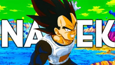 Végéta sur Namek, déterminé à réunir les Dragon Balls face à Freezer