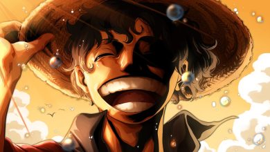 Luffy en Gear 5 face à Imu dans le chapitre 1188 de One Piece