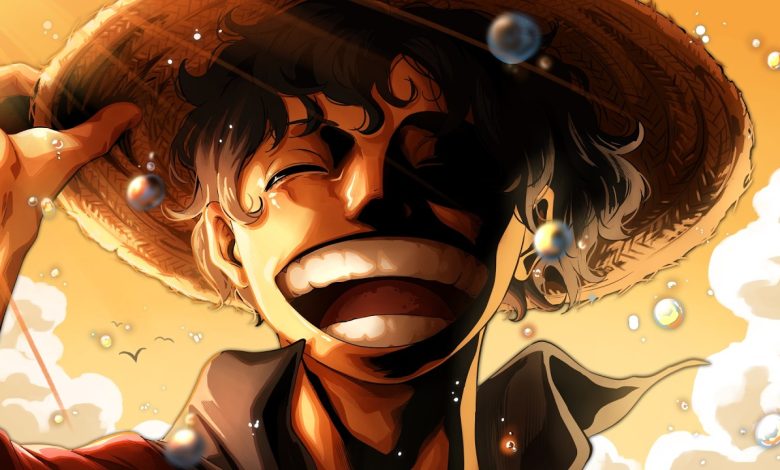Luffy en Gear 5 face à Imu dans le chapitre 1188 de One Piece