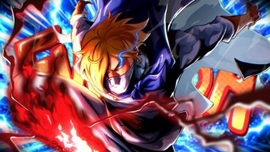 Sanji face à des flammes noires, illustration inspirée du chapitre 1196 de One Piece
