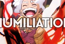 Luffy en Gear 5 face à Rob Lucci durant leur combat à Egghead