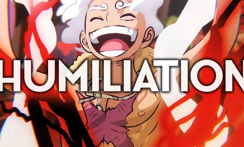 Luffy en Gear 5 face à Rob Lucci durant leur combat à Egghead