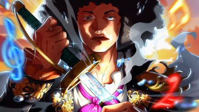 Brook dans le flashback du royaume d’Esperia dans One Piece chapitre 1183