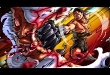Luffy frappe Imu Nerona dans le chapitre 1186 de One Piece