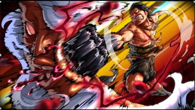 Luffy frappe Imu Nerona dans le chapitre 1186 de One Piece