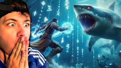 Combat aérien contre le Terror Shark avec le Fruit Dragon dans Blox Fruits
